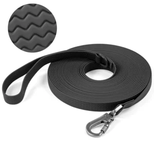 Waterproof PVC Dog Training Leash Long Line Easy Clean Walking Rope