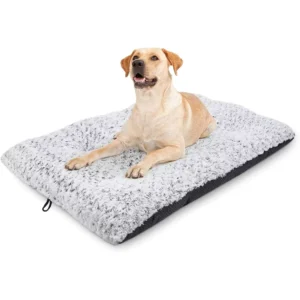 Large Dog Crate Mat Soft Washable Anti Slip Pet Bed Pad