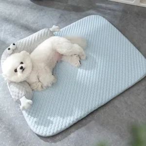 Cooling Dog Crate Mat Breathable Absorbent Washable Summer Pet Pad