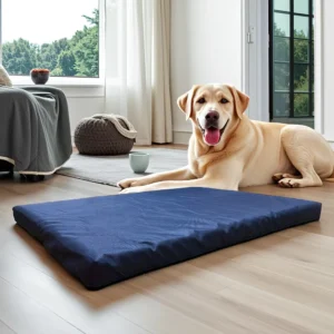 Durable Oxford Dog Crate Mat Removable Washable Non Slip Pet Bed