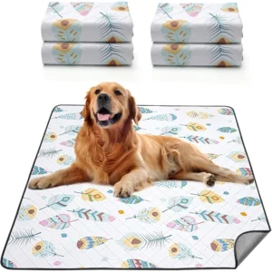Washable Dog Pee Pads Absorbent Leakproof Non-Slip Training Mat Multi Pack