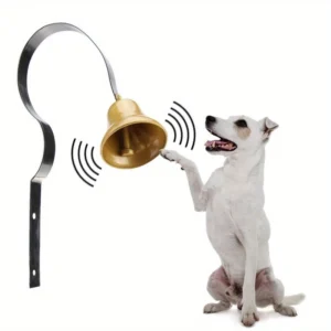 Metal Pet Training Door Bell with Loud Ringing for Potty Communication