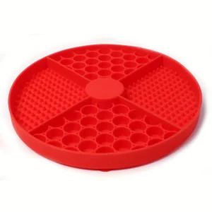 Silicone Dog Lick Mat Slow Feeding Pad Non-Slip 7.87 Inch