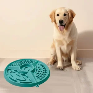 Silicone Dog Lick Mat Slow Feeder Suction Cup Feeding Pad