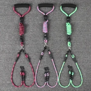 Double Ended Dog Leash Anti Tangle Dual Lead Multi Dog Walking Rope