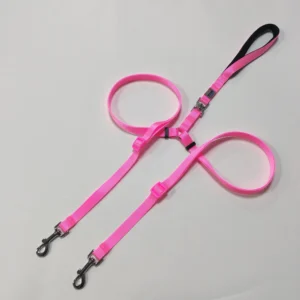 Double Dog Leash Adjustable Dual Lead 360 Swivel Anti Tangle