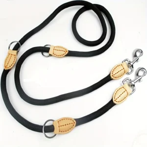 Multifunctional Double Ended Dog Leash Hands Free Training Lead