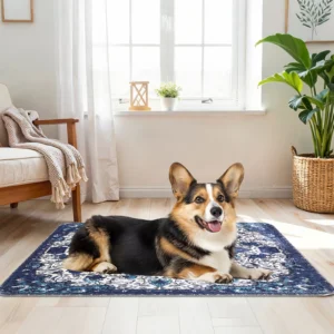 2 Pack Washable Dog Pee Pads Super Absorbent Non-Slip Training Mats